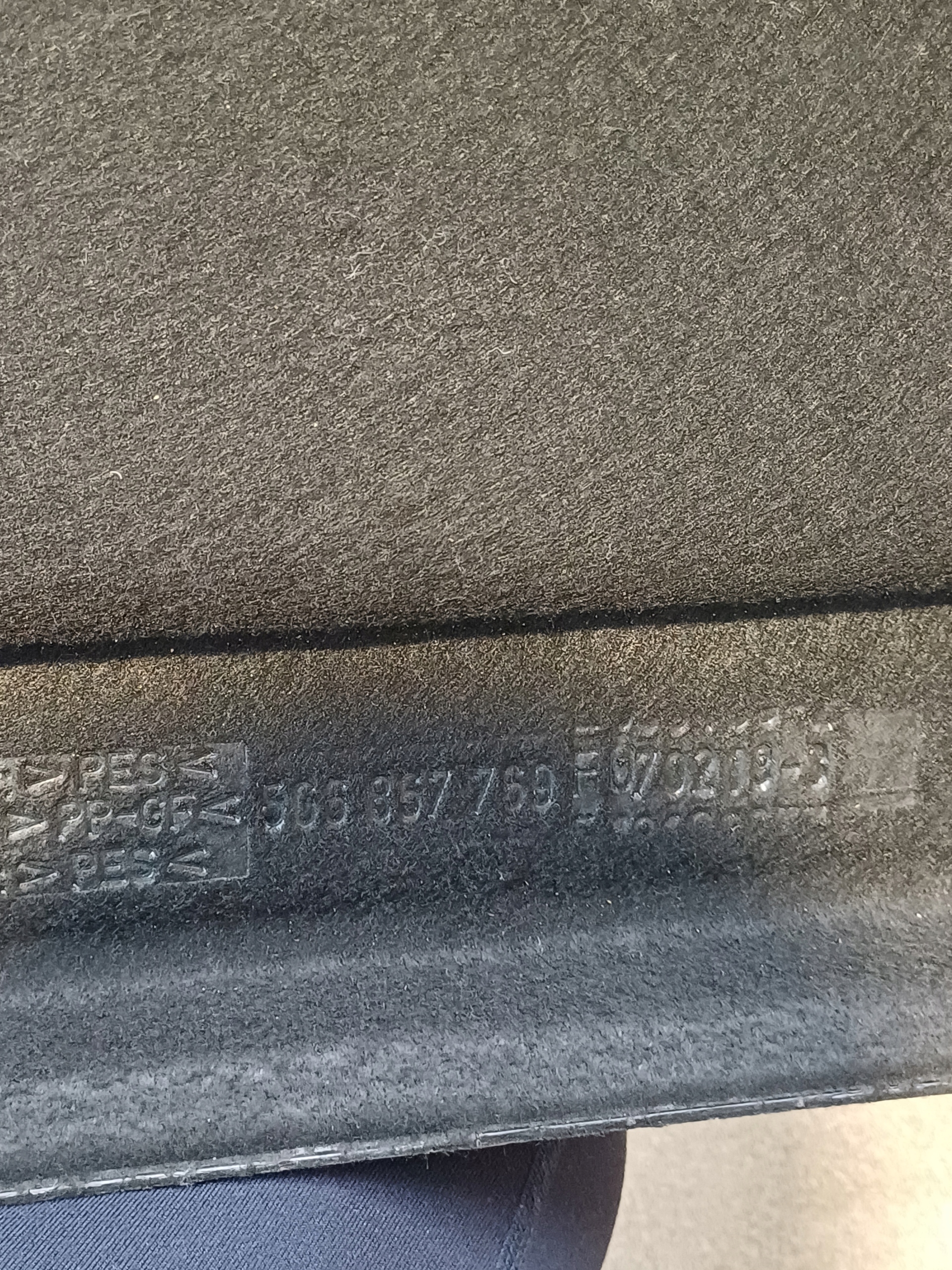 plato boot rear part rear VW GOLF 7 VII HATCHBACK 5G6867769F