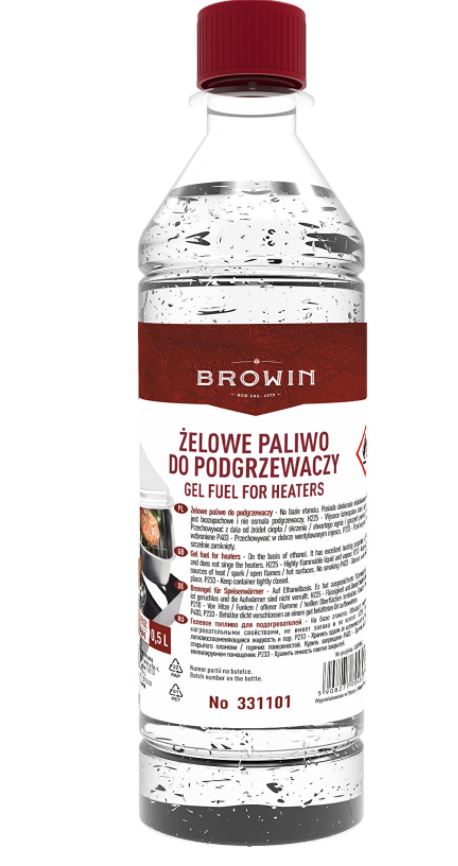 

Paliwo żelowe do wędzarni balkonowych Browin 500ml