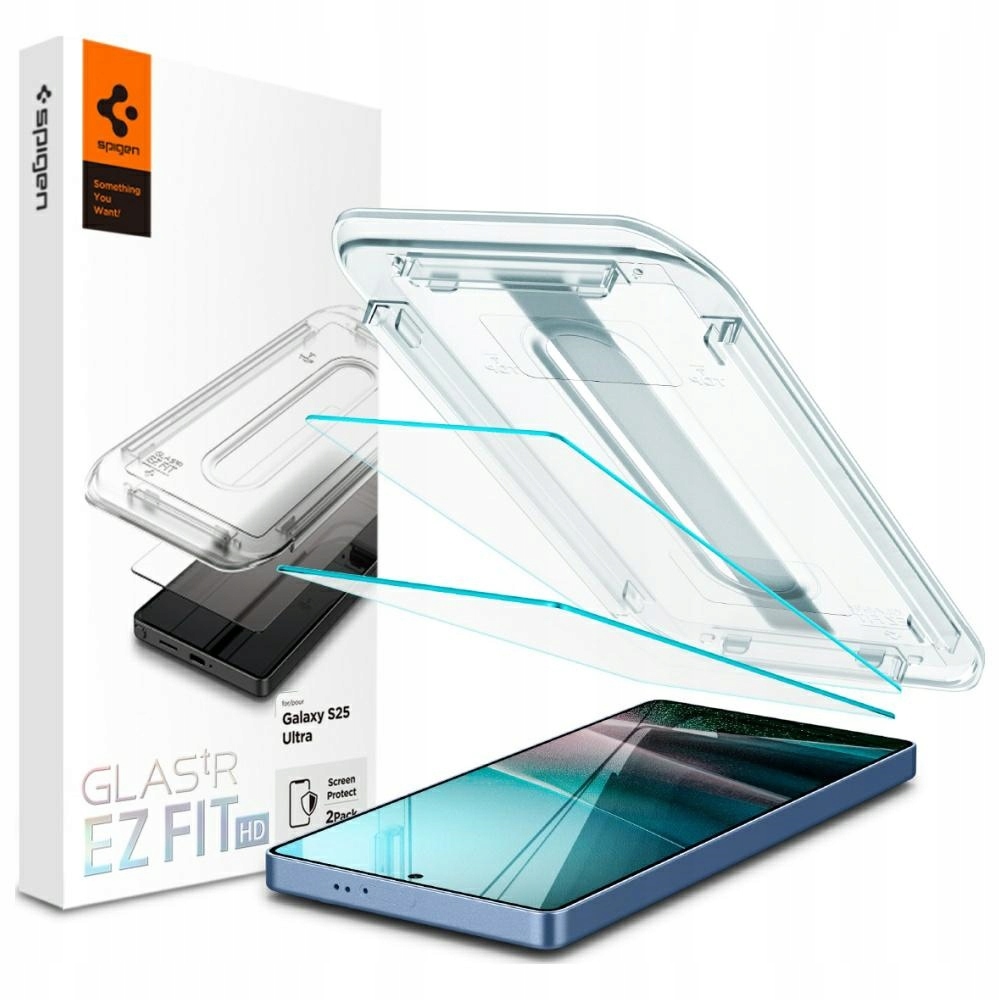 Tvrzené sklo Spigen Ez Fit Hd pro Samsung Galaxy S25 Ultra 2ks
