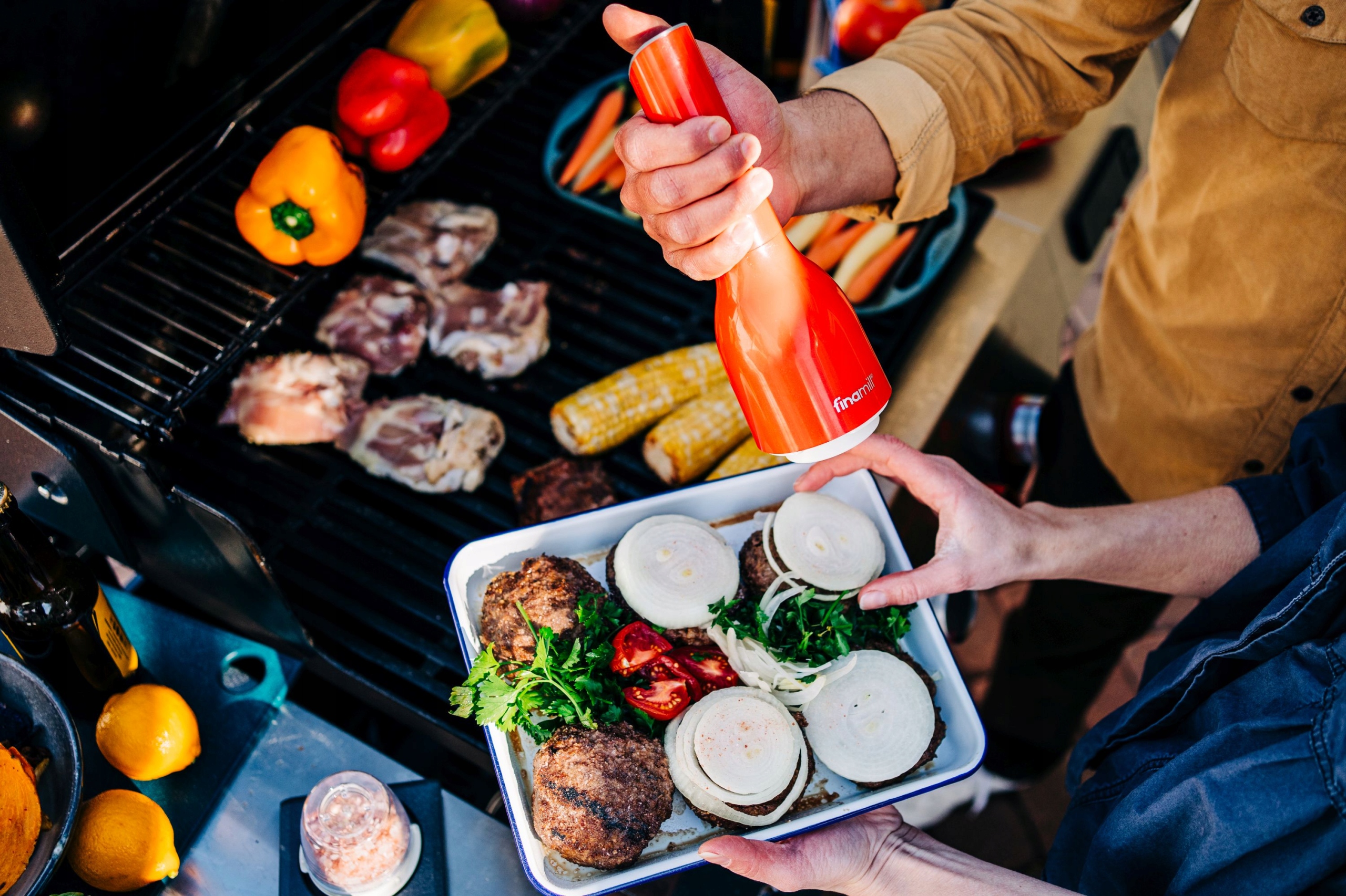 POJEMNIK FINAMILL POD PRO PLUS DO MŁYNKA FINAMILL Kolor dominujący przezroczysty