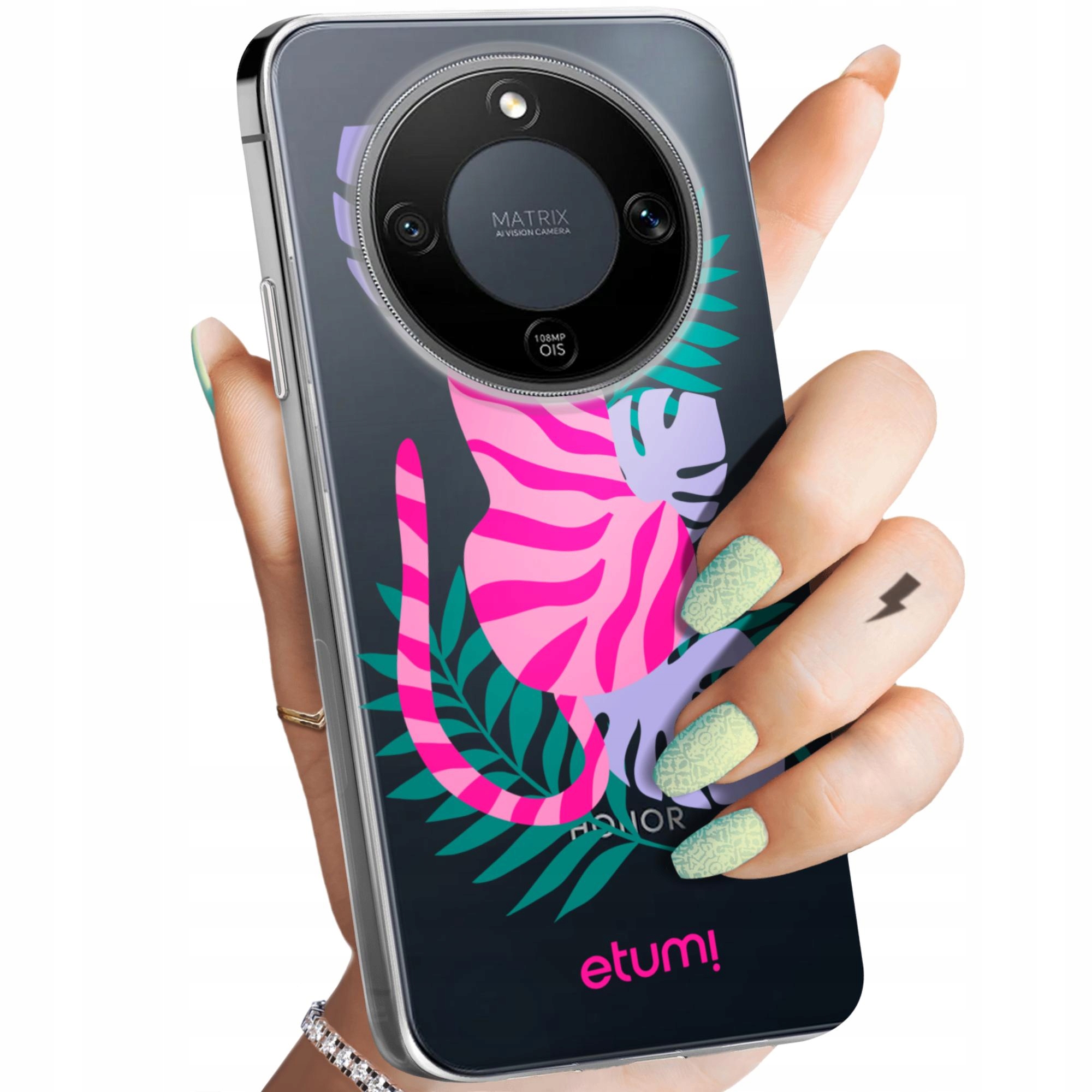Etui Do Honor X70 X9D MAGIC8 Lite Lato Na Wakacje Dżungla Obudowa