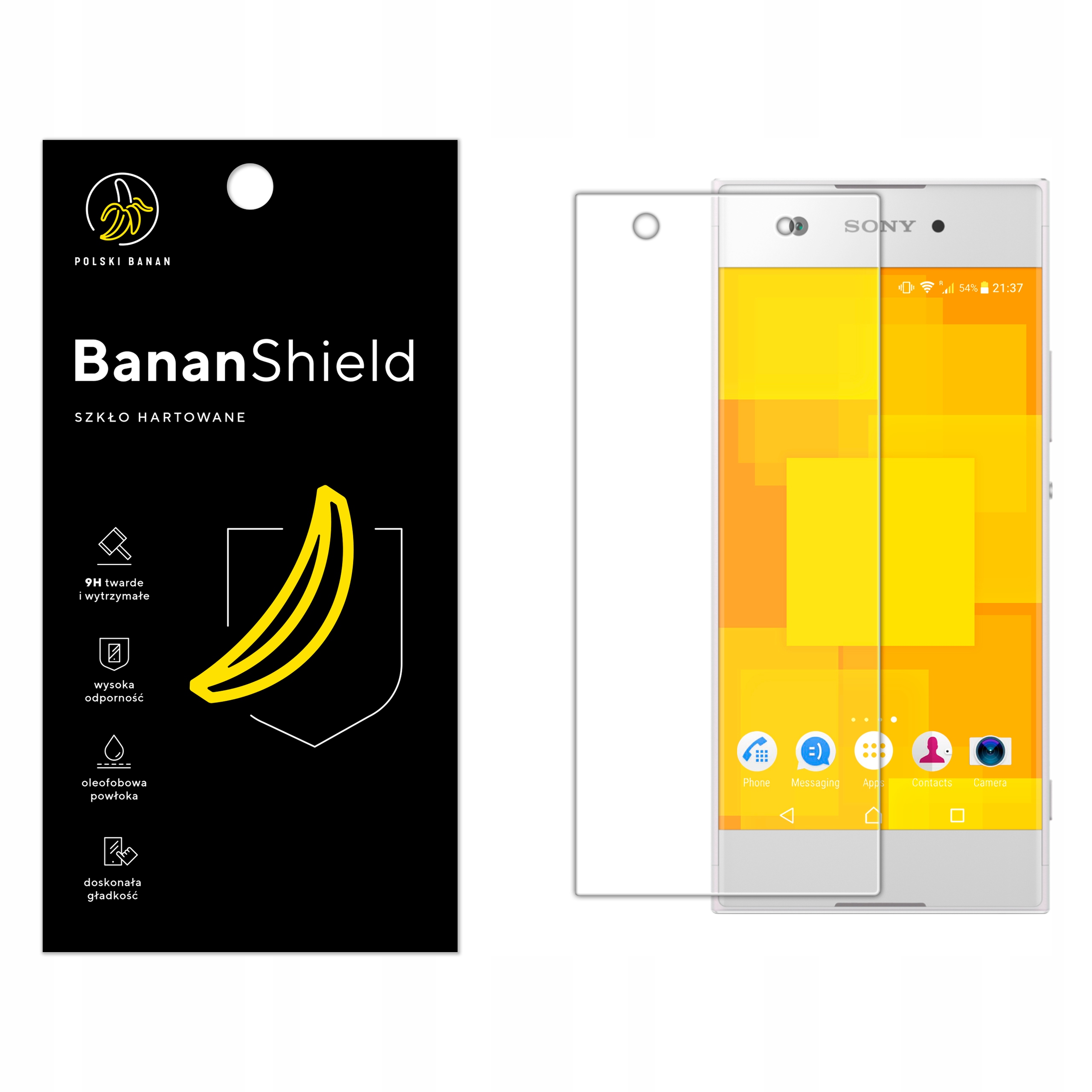 

Szkło Hartowane Polski Banan 9H do Sony Xperia XA1