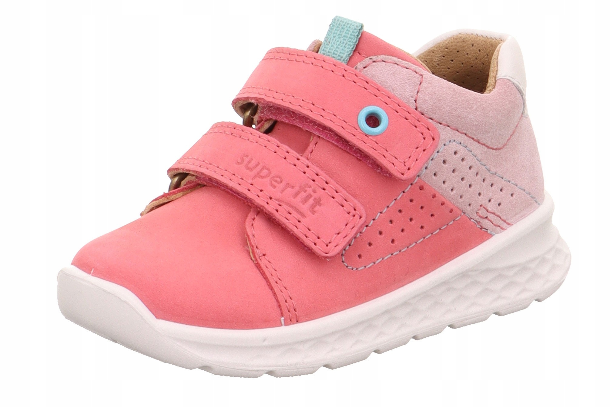 Sneakersy Półbuty Trampki Superfit Breeze Rosa/hellgrun R.22