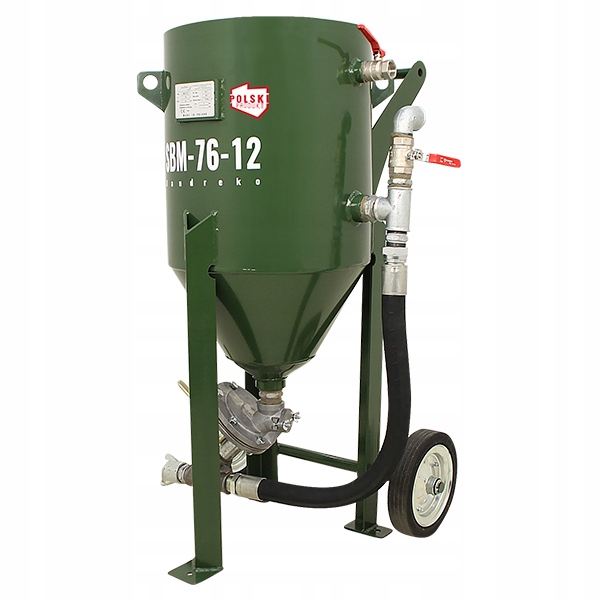 PIASKARKA SYFONOWA POLSKA 76 LITRÓW 12 BAR MOBILNA SYFONOWA SBM-76-12 C(B) Marka Land Reko