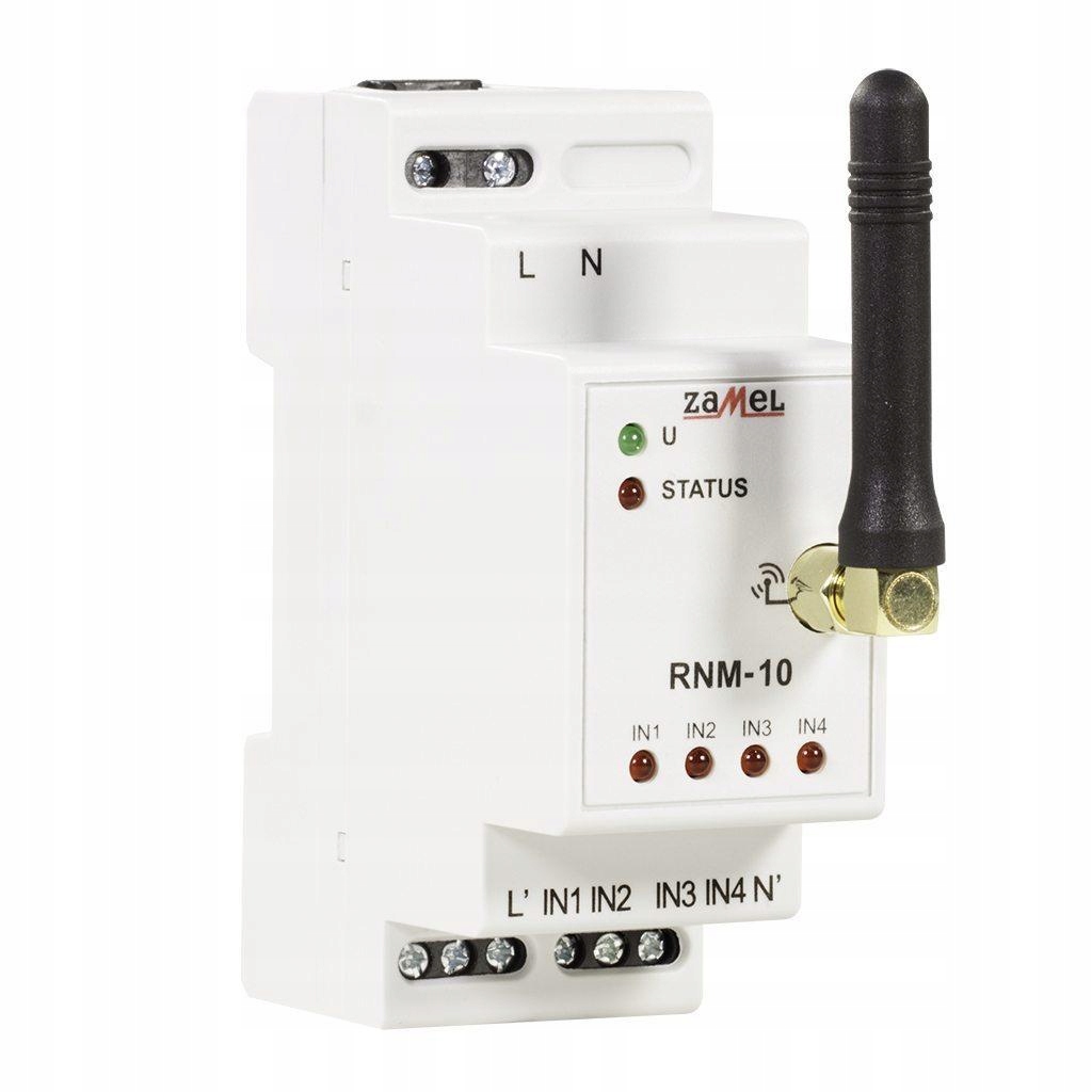 Radiowy nadajnik modułowy 4-kanałowy RNM-10 inteligentny dom Zamel