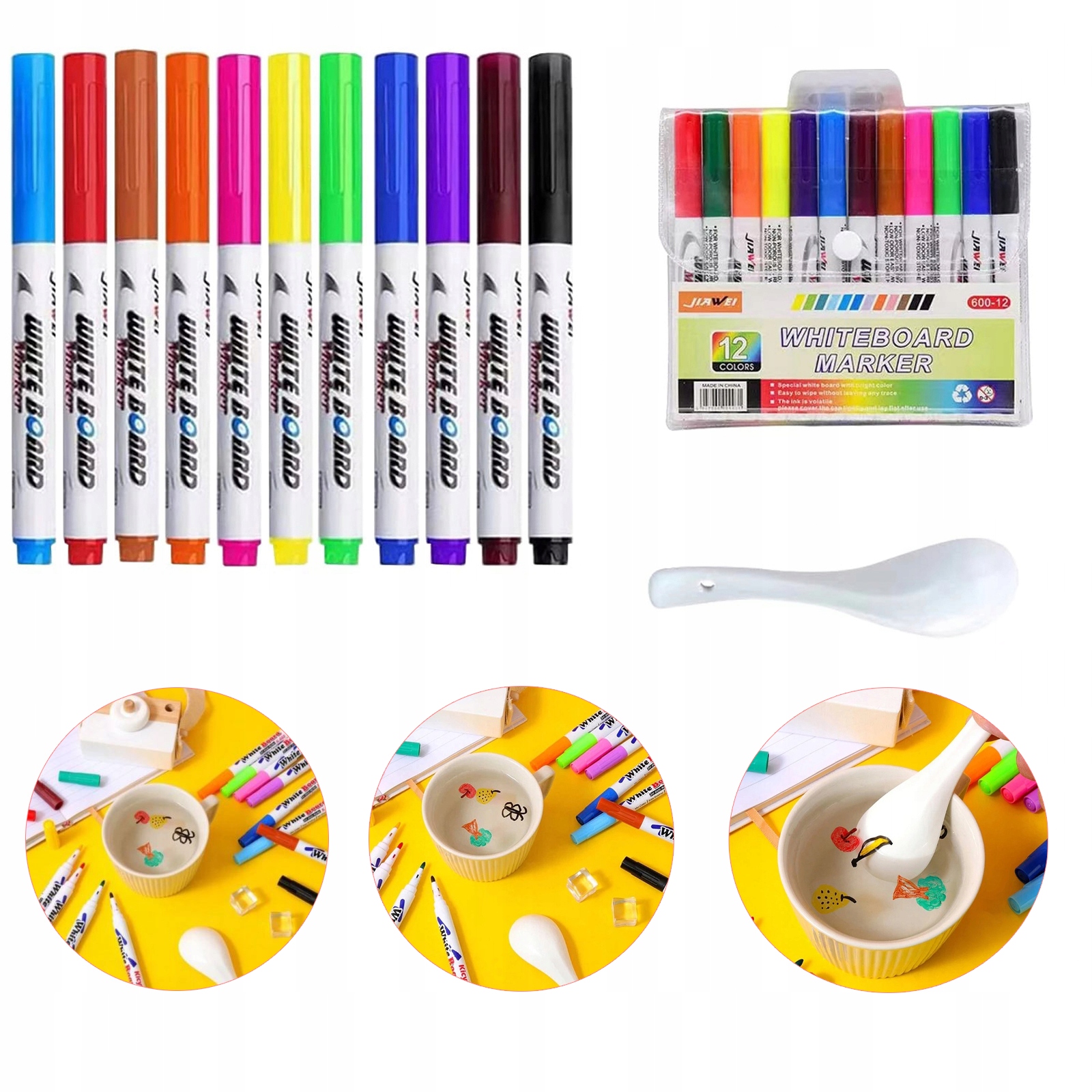 

Magiczne Markery Do Rysowania Na Wodzie 11X +łyżka