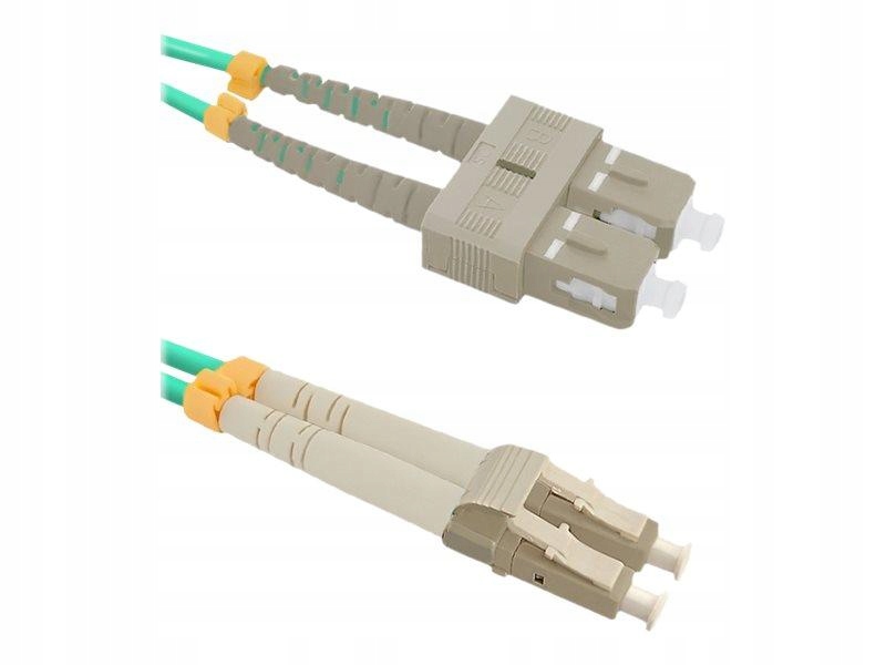 QOLTEC 54348 Qoltec Optic Patchcord LC/UPC - SC/UPC Multimode 50/125 OM4