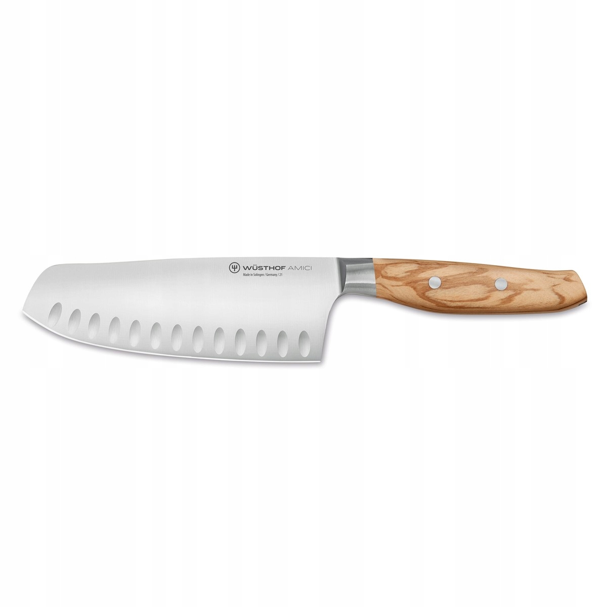 Wusthof Amici Nóż santoku 17 Drewno Oliwne Germany