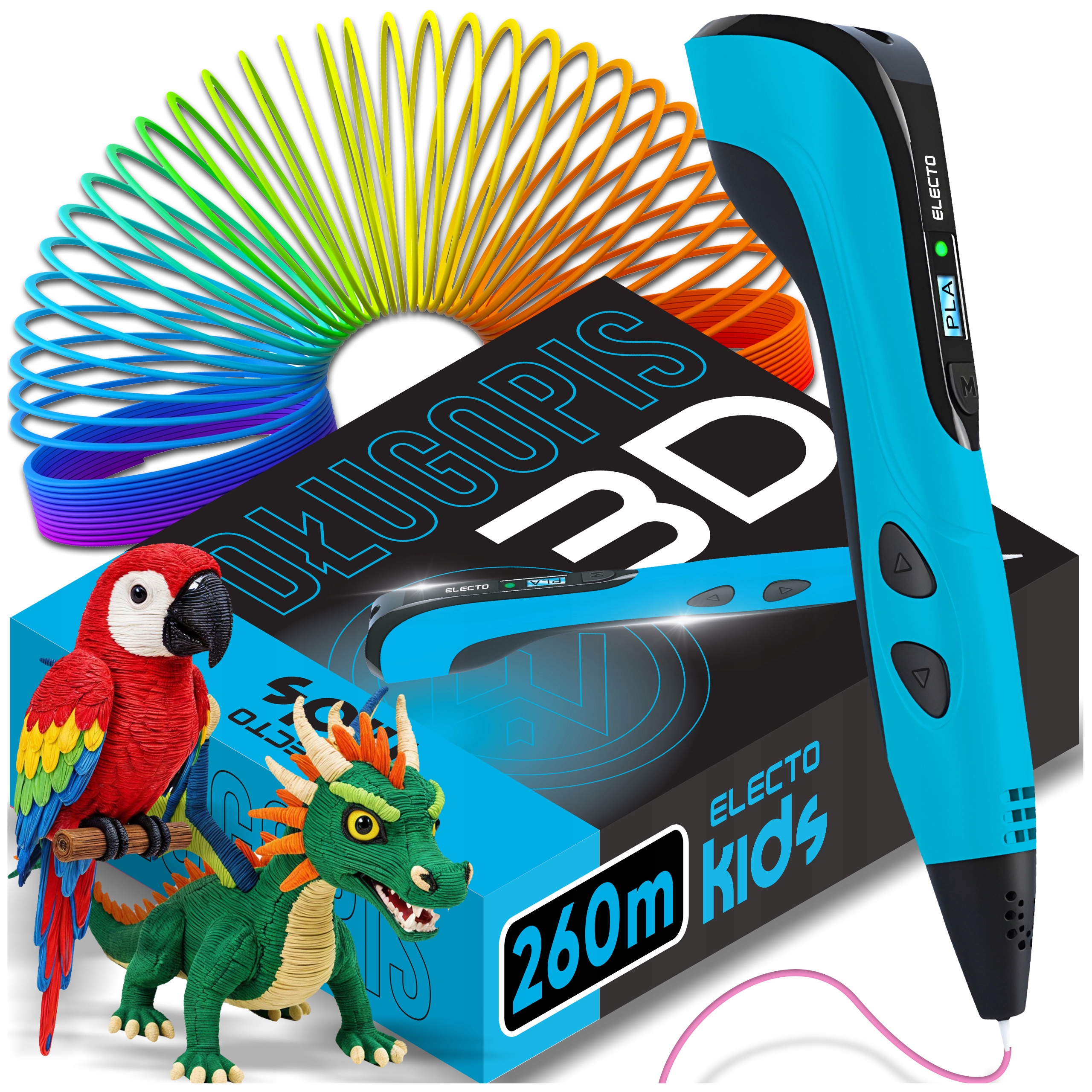 Długopis 3D Electo Magiczny Długopis Kreatywny Dla Dziecka