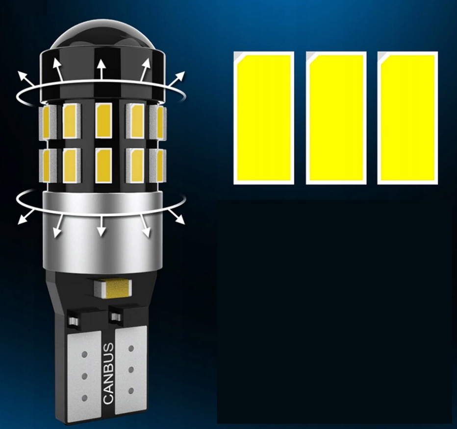 Żarówki LED Postojowe Kpl. Postojówka 30 LED T10 W5W x2 RETRIFY Canbus PRO Rodzaj LED