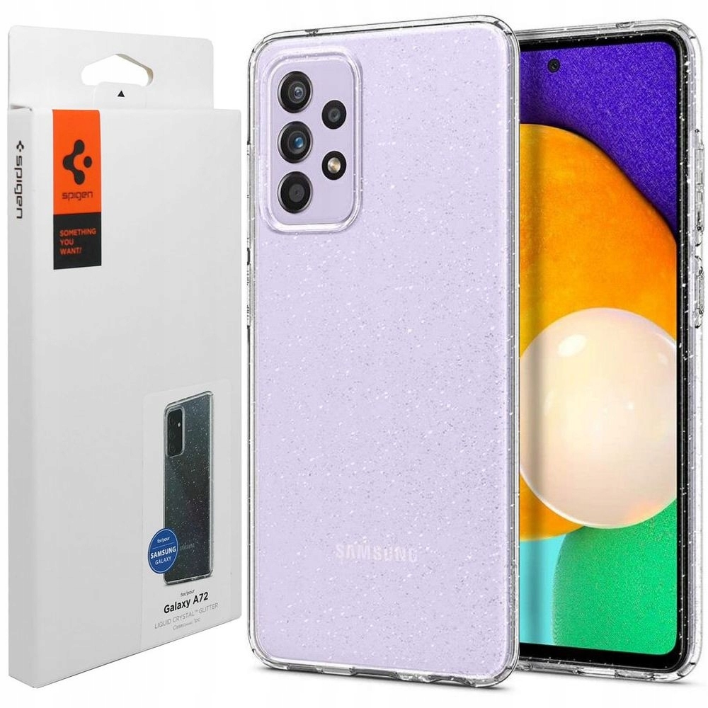 

Etui Spigen Glitter Case z Brokatem do Galaxy A72