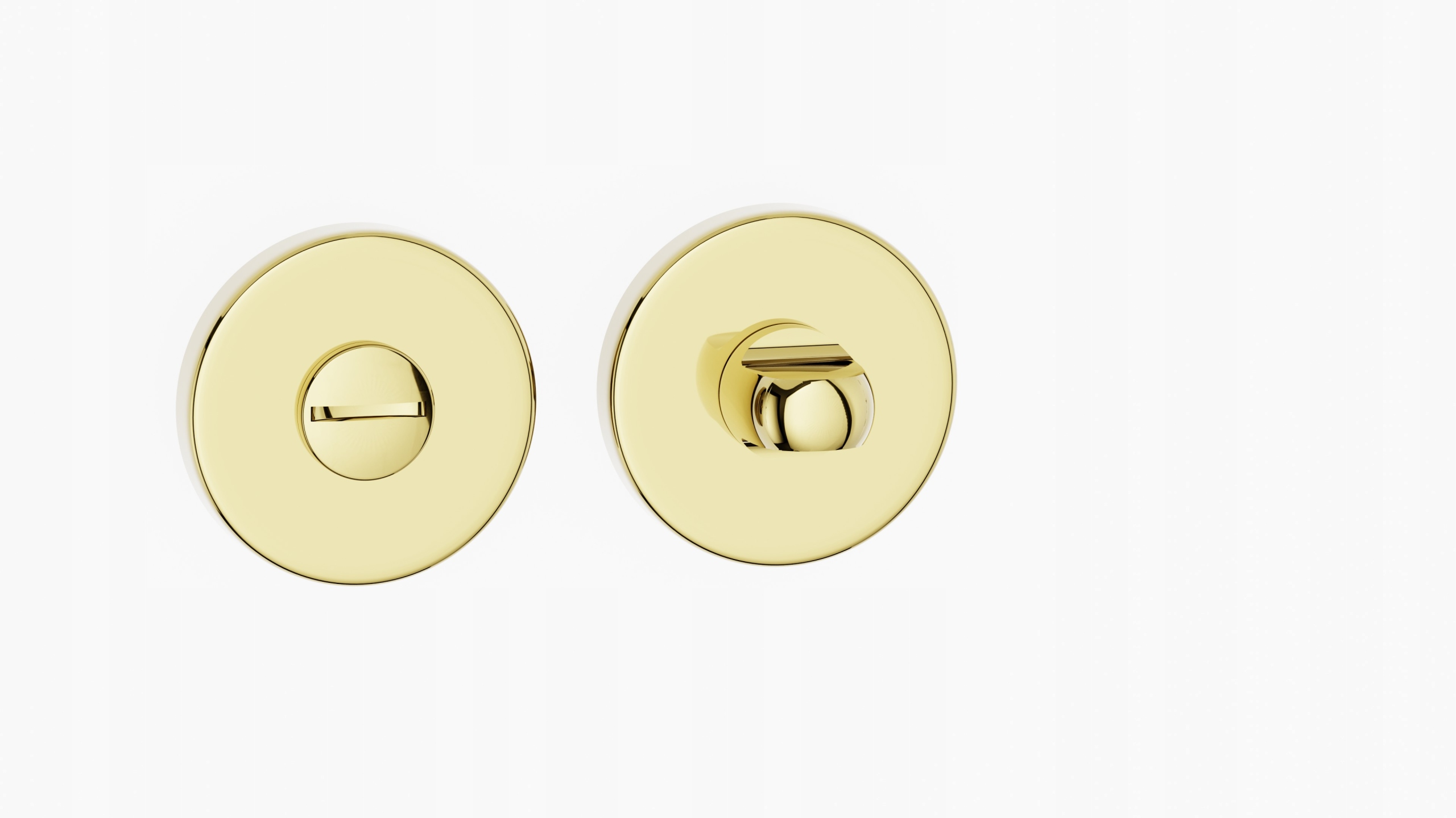 rozeta kulatá Ropr Wc koupelna zlatá