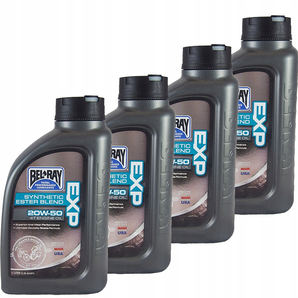 BEL-RAY EXP ESTER 4T 20W50 4L НАПІВСИНТЕТИЧНИЙ
