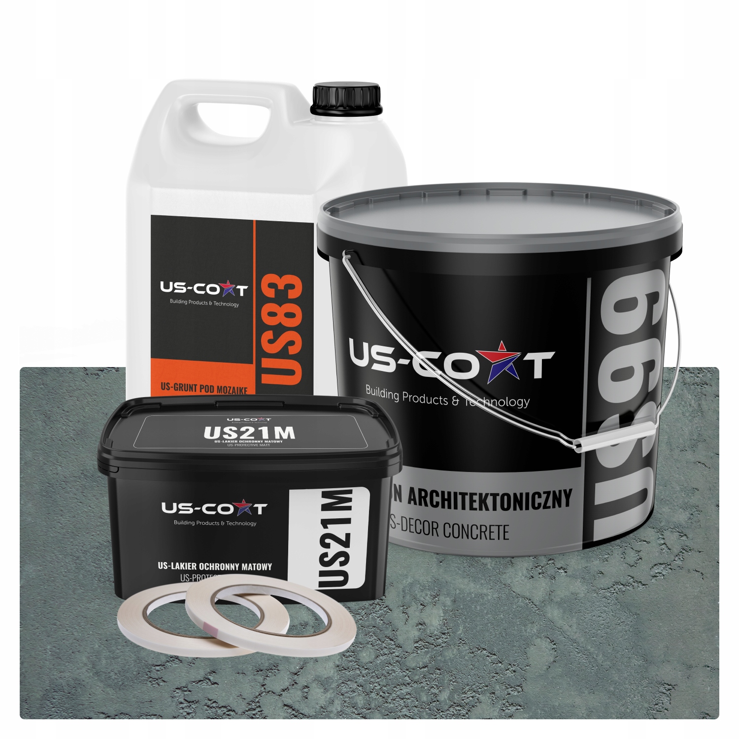 Vnútorný Architektonický Betón, Tmavo Šedý