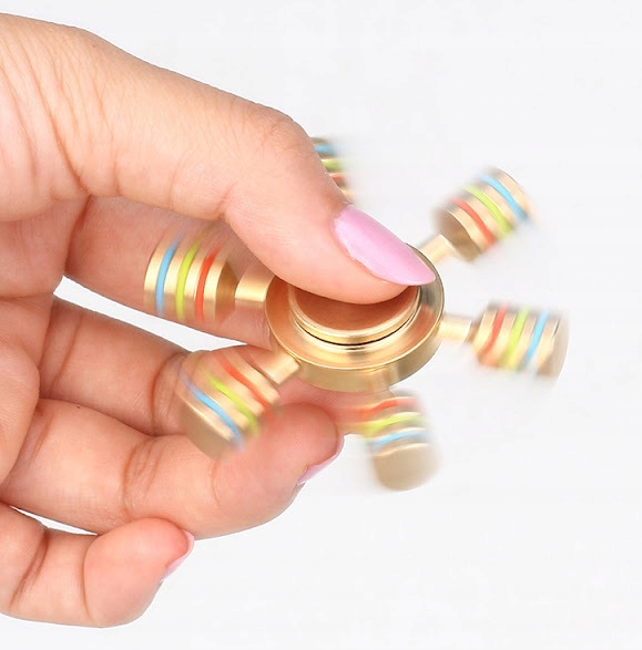 HIT METALOWY HAND FIDGET SPINNER + ETUI POLSKA Marka Midex