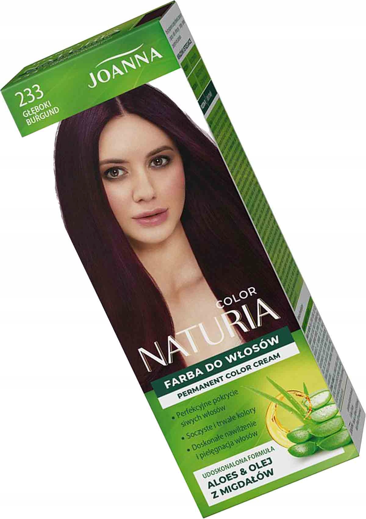 

Joanna Naturia Farba 233 Głęboki Burgund