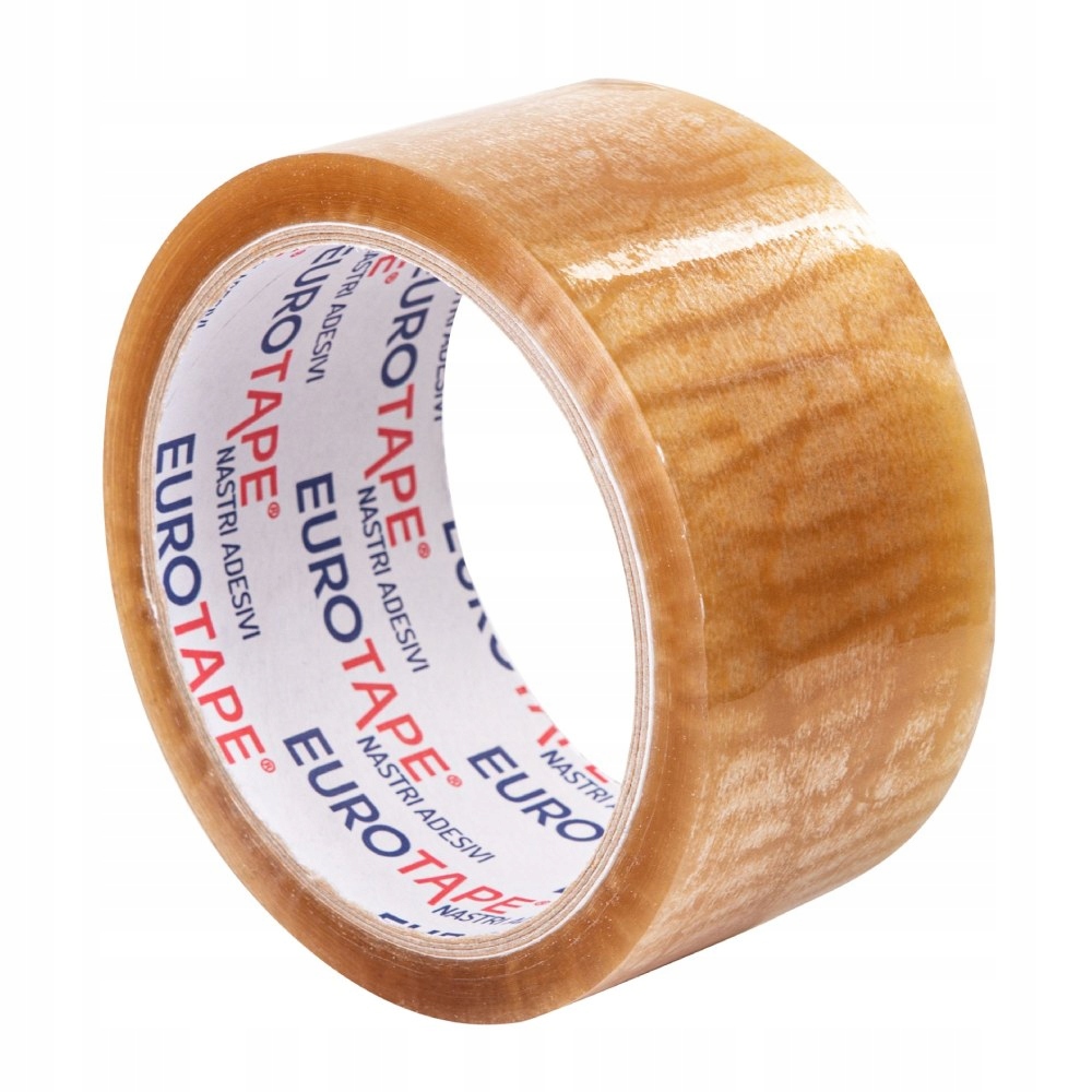 

Taśma Pakowa Przezroczysta 48x60 Kauczuk Mocna