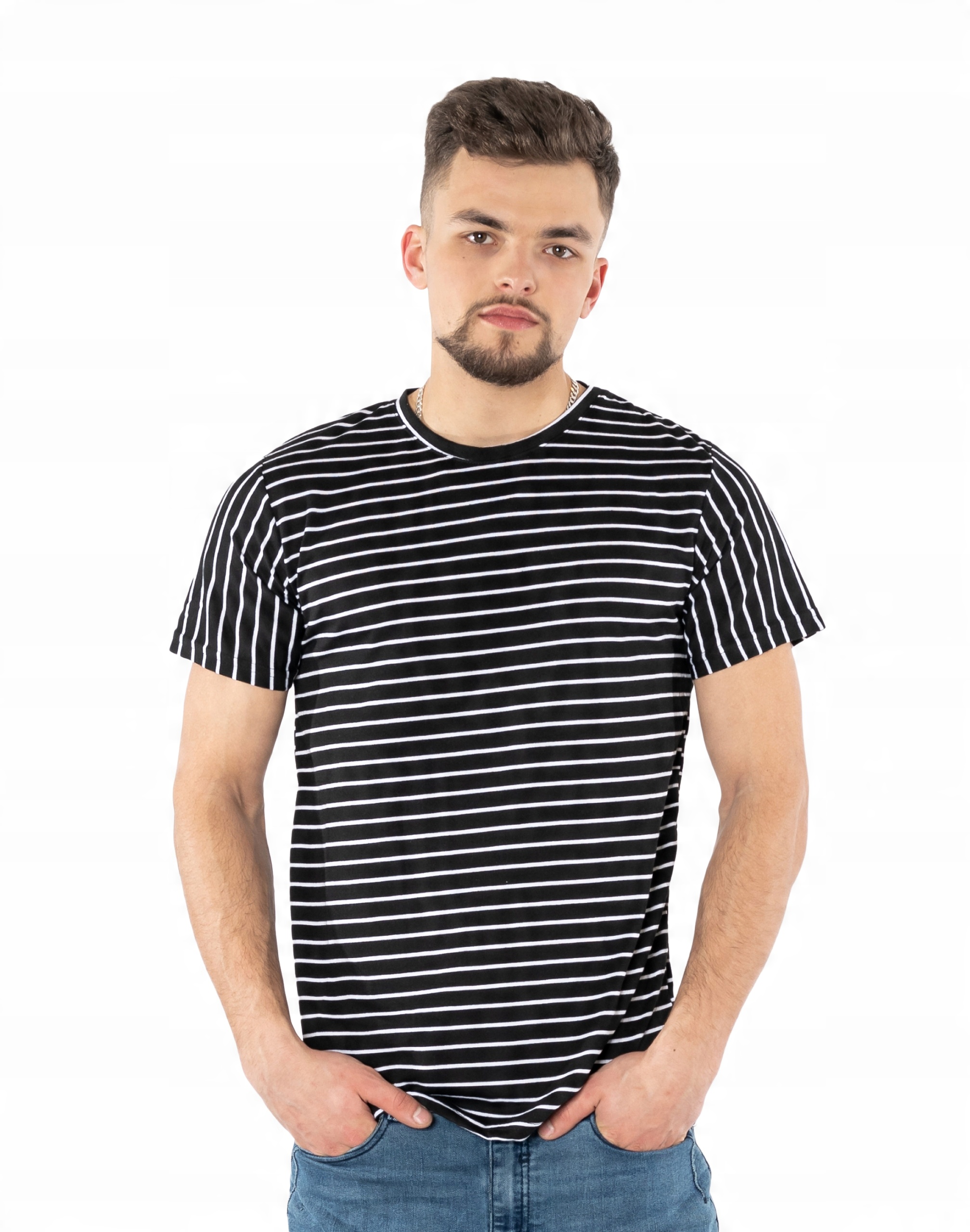 

Koszulka Podkoszulek Tshirt Męski Shirt KM27-2 r L