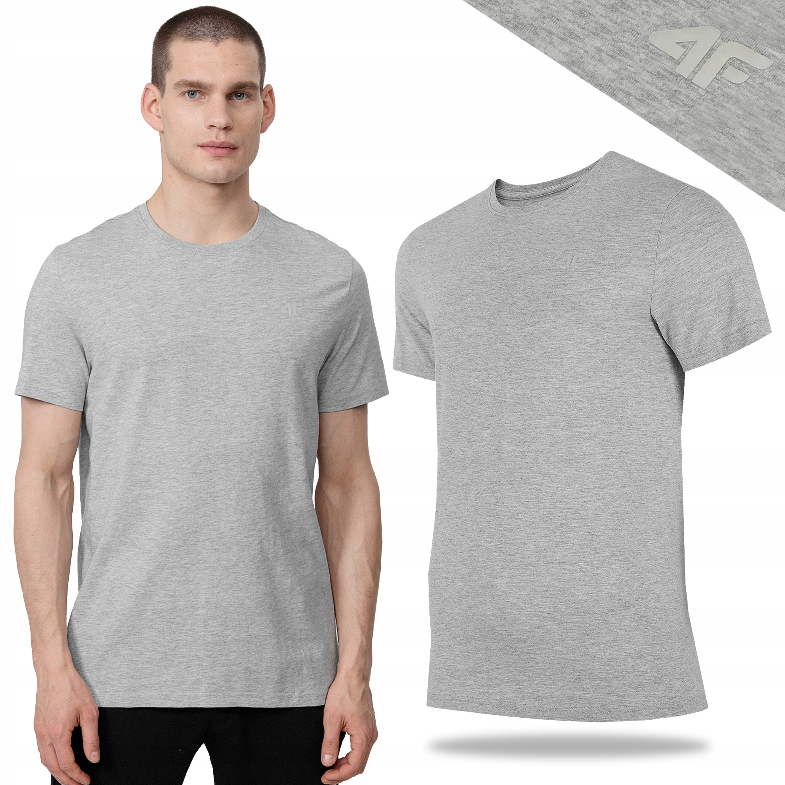 

Koszulka Męska 4F T-shirt Limitowana Sport Bawełna