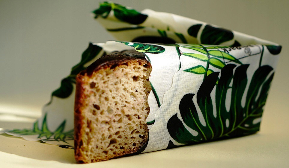 Woskowijka do przechowywania żywności, LIŚĆ MONSTERY, M (28x28cm), BeePack Marka BeePack