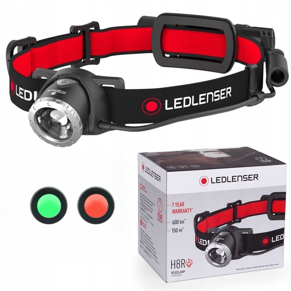 Latarka Czołowa Ledlenser H8R Akumulatorowa 600 LM