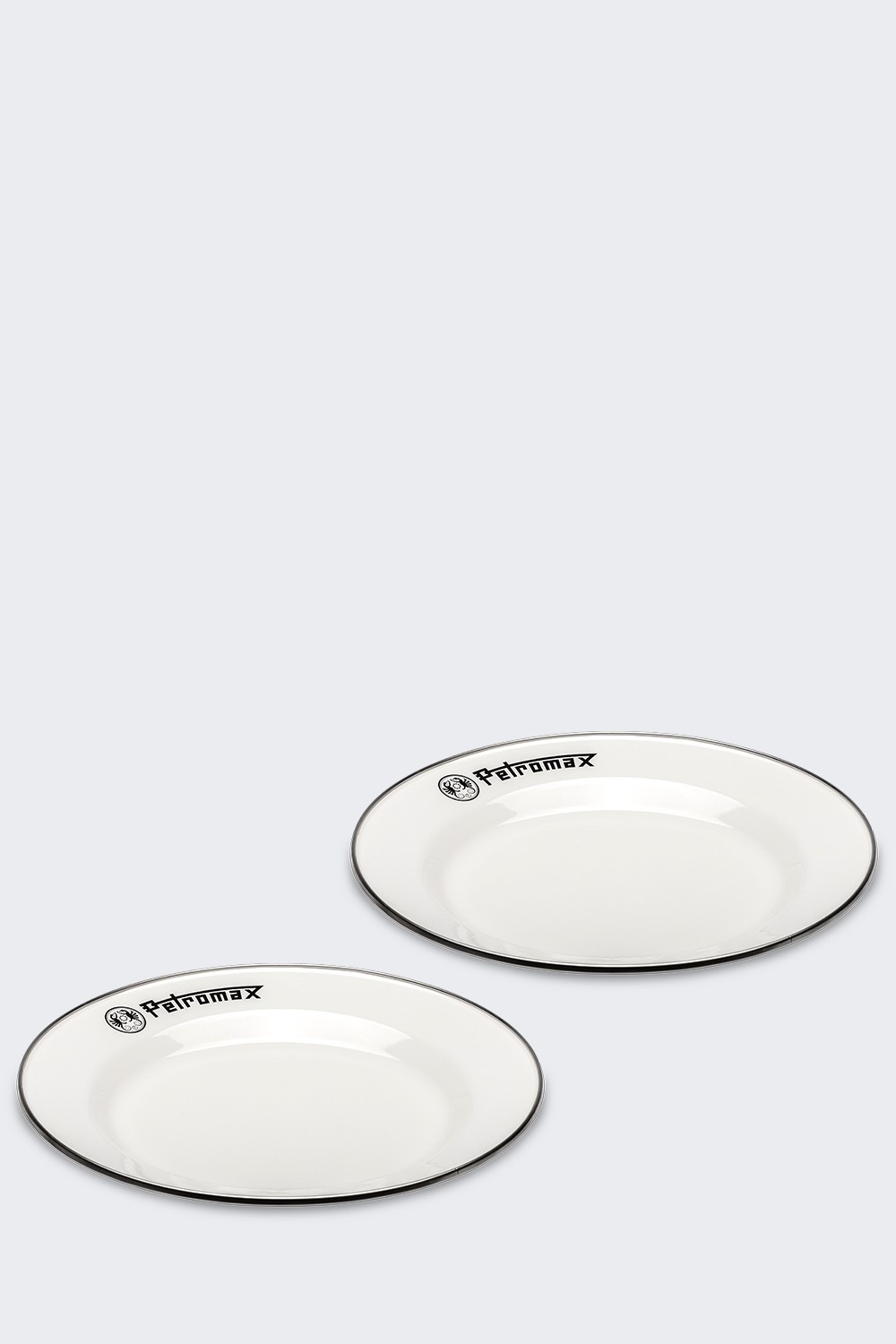 Smaltované talíře Petromax 26 cm 2 ks White
