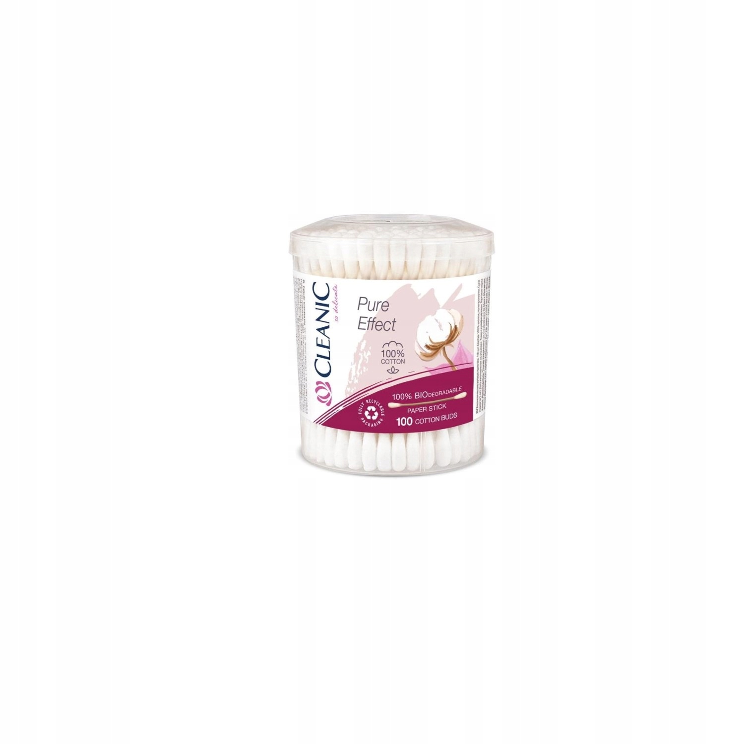 

Cleanic Pure Effect Patyczki Higieniczne 100 Sztuk