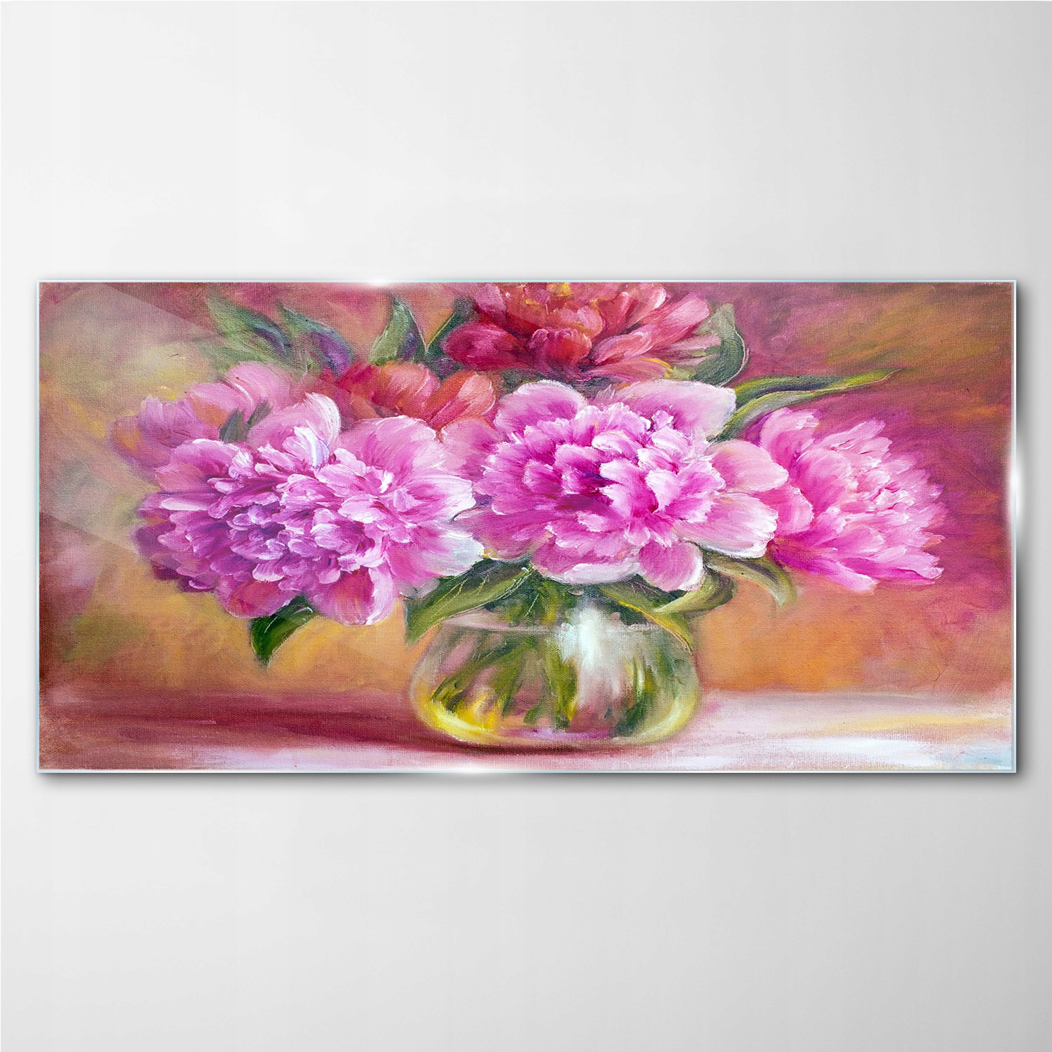 

Szklany obraz na ścianę Kwiaty rośliny 140x70 cm
