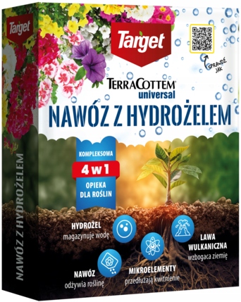 Terracottem Hydrogelové Hnojivo Pro Rostliny Sopečná Láva Min. Zalévání 600 G