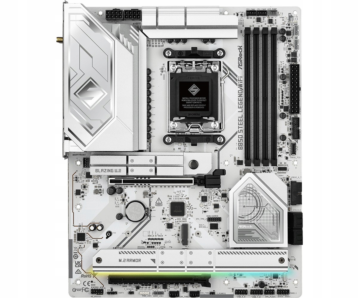 Płyta główna ASRock B850 Steel Legend WIFI 7 ATX AM5 DDR5 PCIe 5.0 M.2 SATA