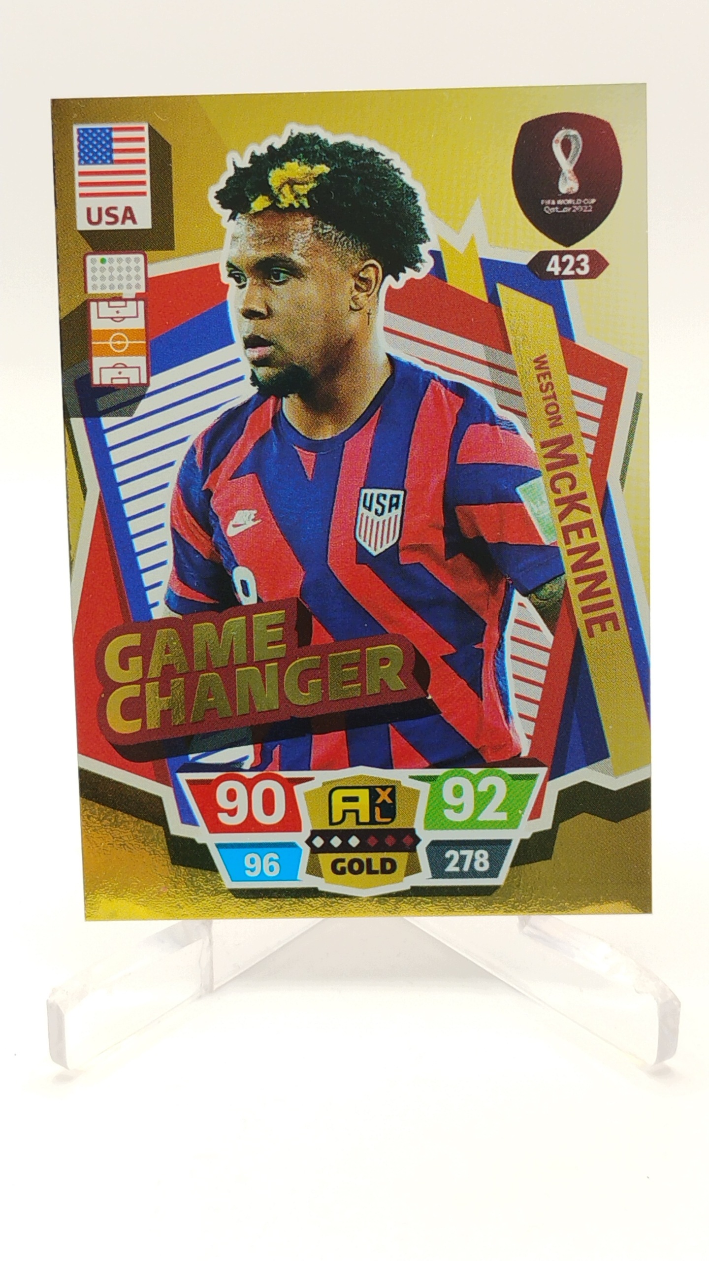 Panini World Cup Qatar 2022 Game Changer 423 Weston Mckennie Usa