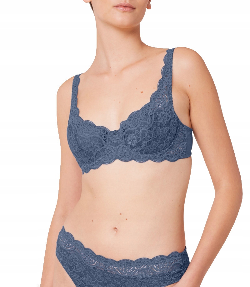 U117 Triumph podprsenka Amourette 300 Whp vyztužená modrá velikost 80D