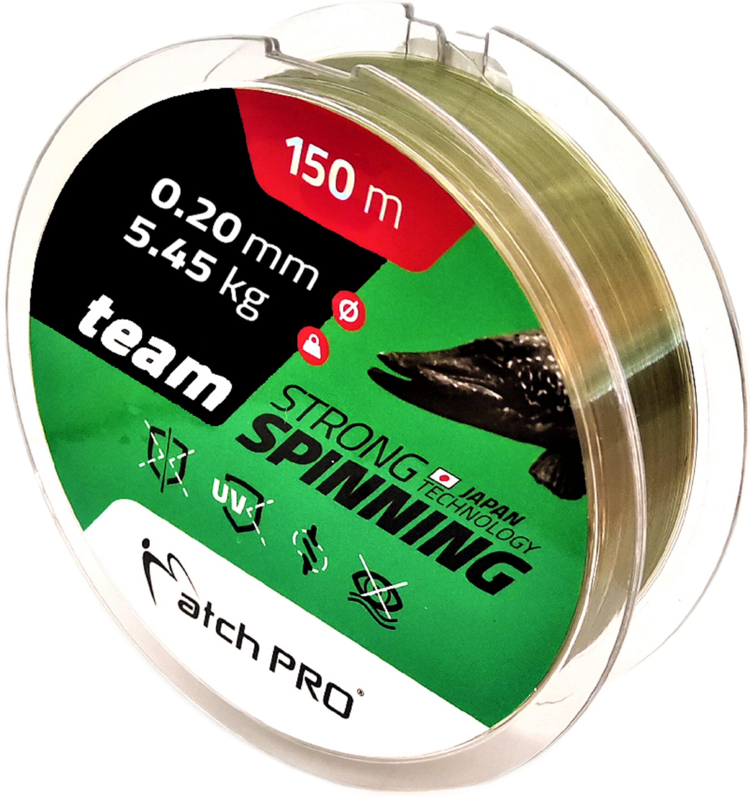 Żyłka Match Pro Team Spinning Strong 150m 0.25mm/7.60kg