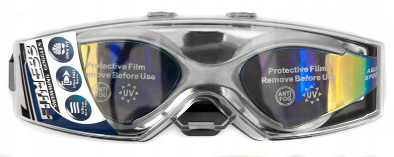 BLADE MIRROR AquaSpeed OKULARKI OKULARY PŁYWACKIE Materiał paska silikon