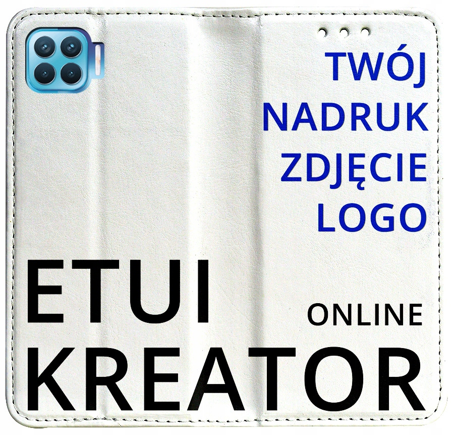 

Etui Portfel Kreator Nadruk Do Oppo Reno 4 Lite
