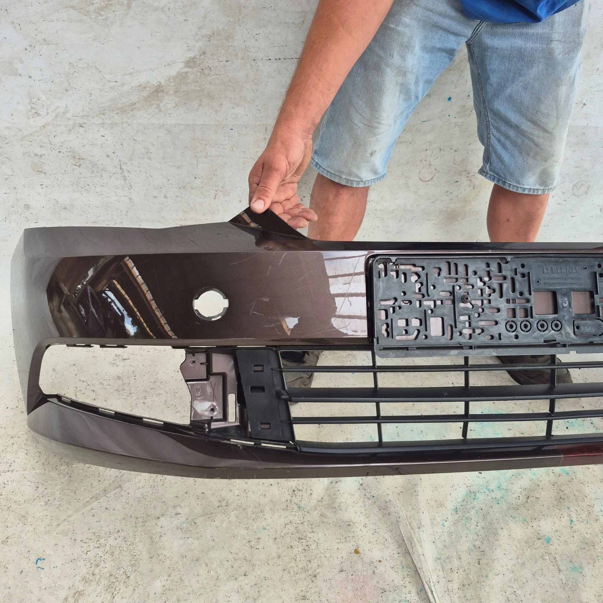 SKODA FABIA III 6V 14- bumper front front