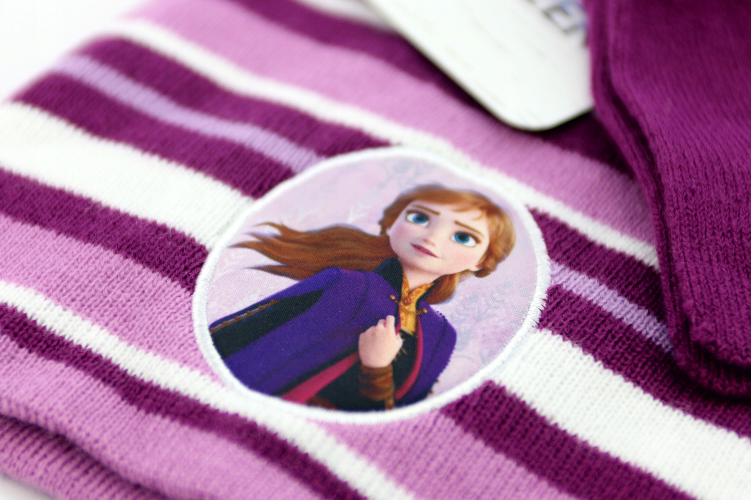 Frozen Kraina Lodu Zestaw Czapka Zimowa Rękawiczki Sezon jesienny wiosenny zimowy