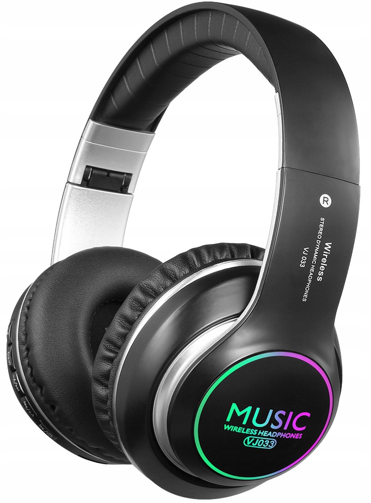 

Słuchawki Led Bluetooth Bezprzewodowe MP3 Fm Cool