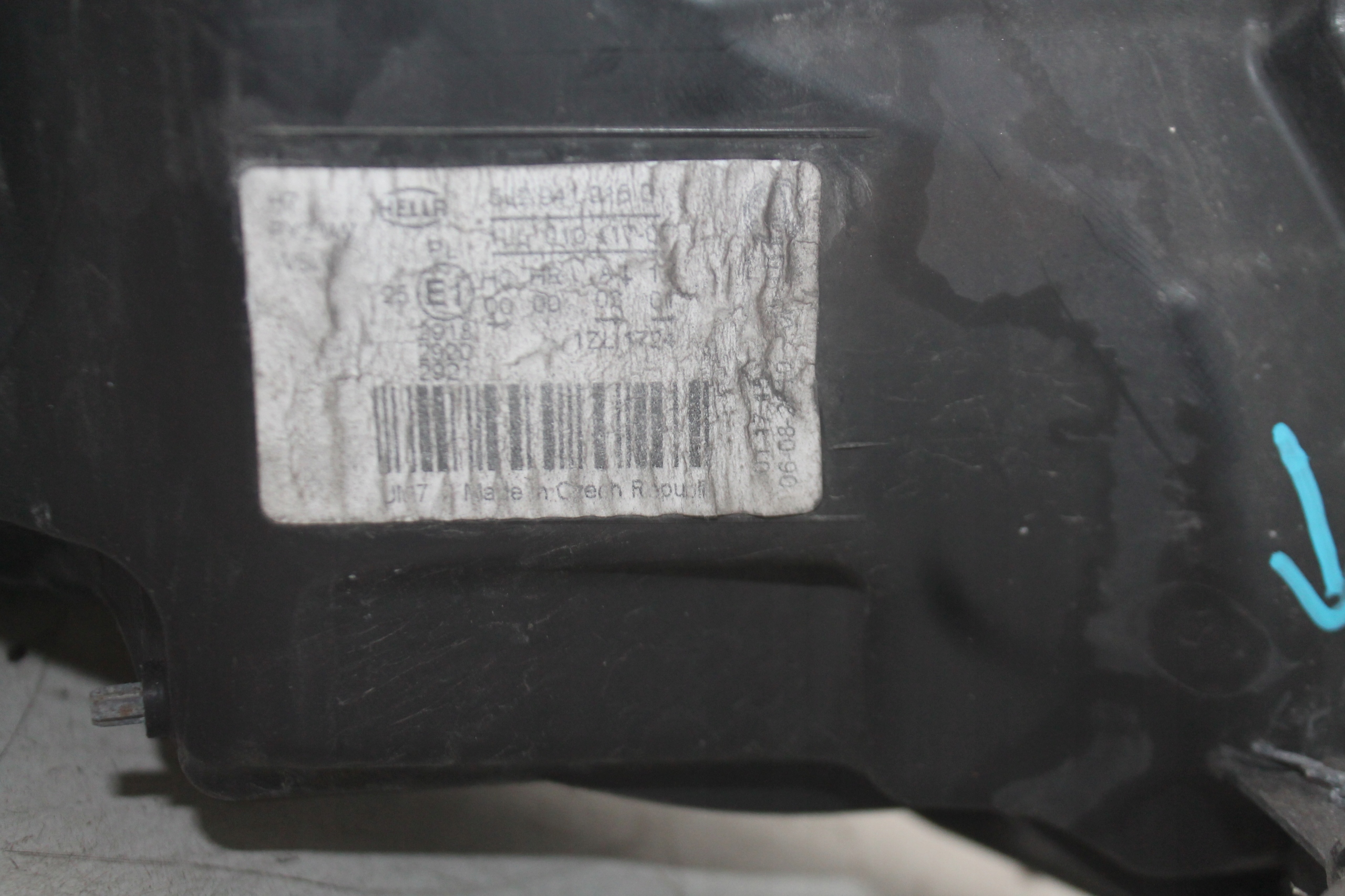 light left front front SKODA ROOMSTER 10-15 ANGLIK
