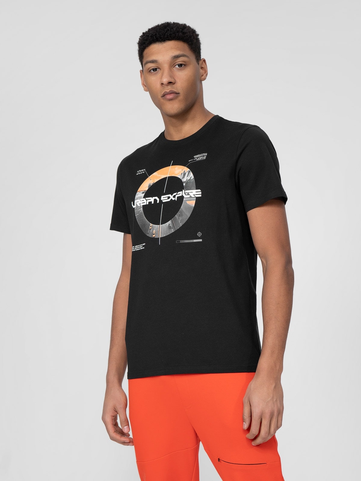 

Koszulka T- shirt 4F H4L22-TSM014-L-20S