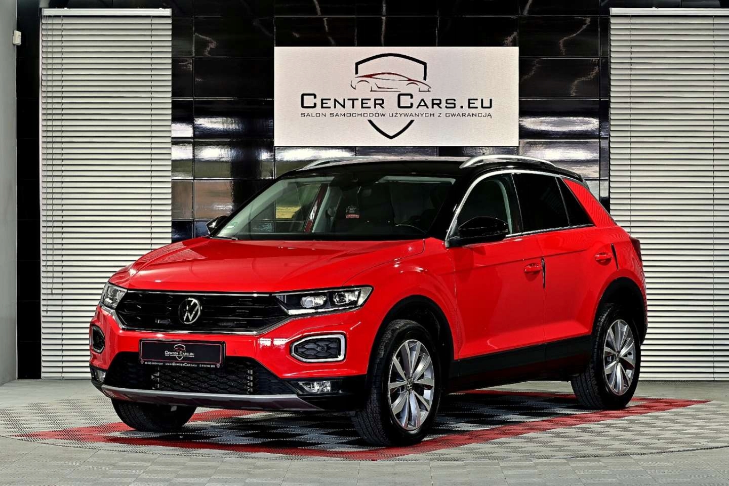 Volkswagen T-Roc 1.5 TSi DSG Sliczny FulLED Climatronic As.Pasa ACC Radar