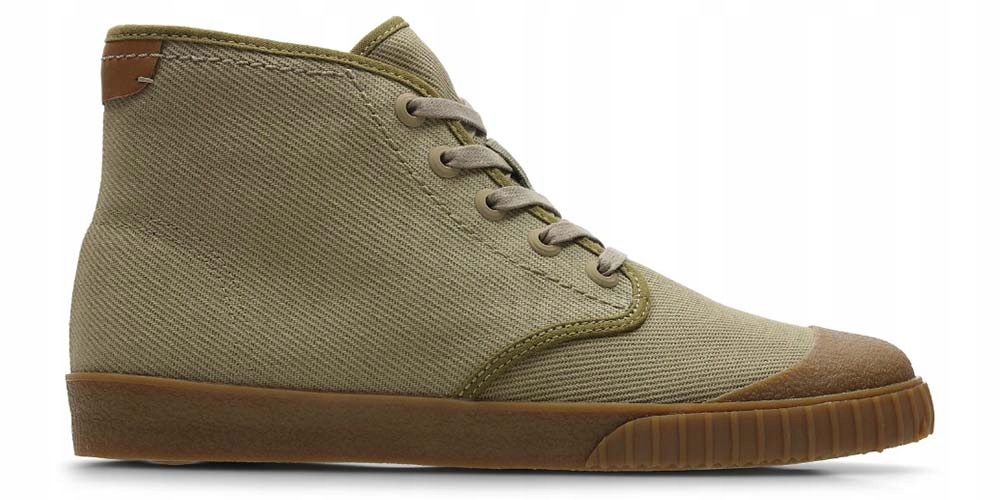 Całoroczne trampki męskie Clarks Cyrus Rise beżowe 41