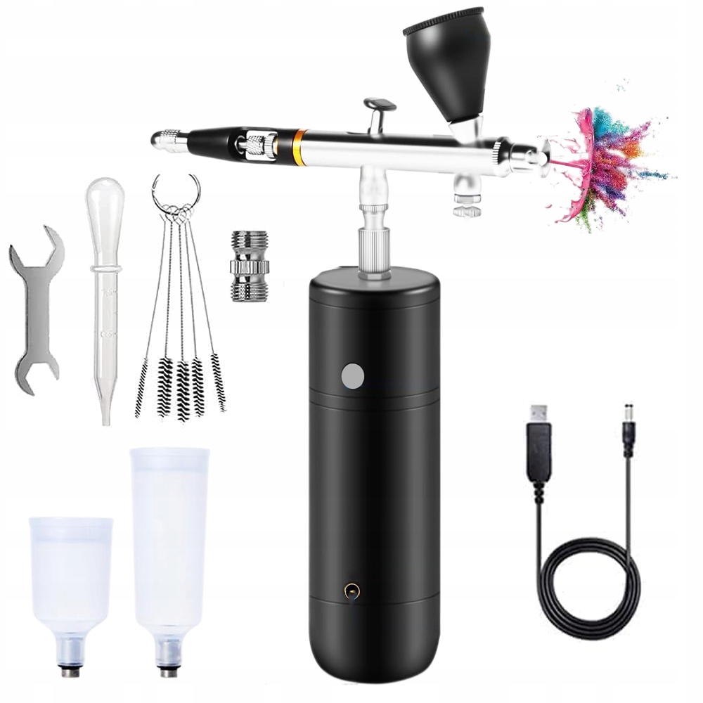 Airbrush S Elektrickou Tryskou 0,3 MM, Přesná Automatická Pistole