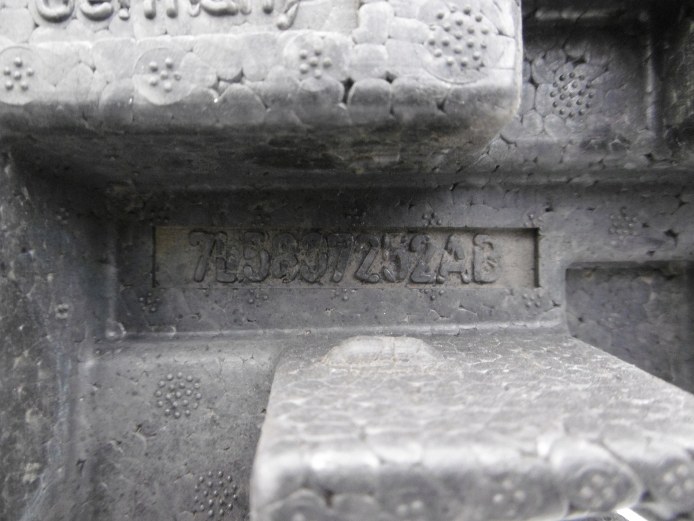 RINFORZO PARAURTI ABSORBER Paraurti posteriore PORSCHE CAYENNE e 7L5