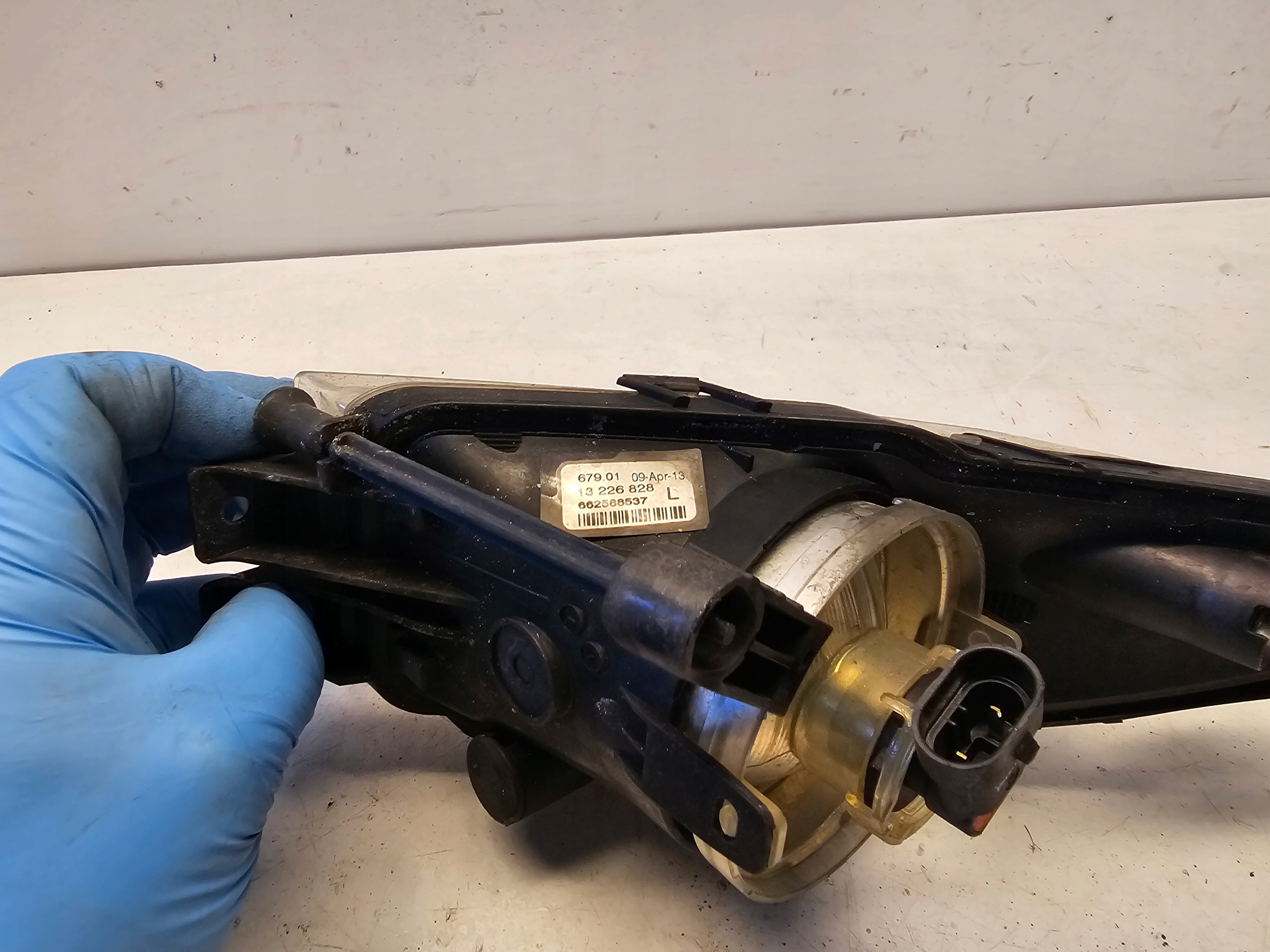 S OPEL INSIGNIA A fog light left front front before LIFT 13226828
