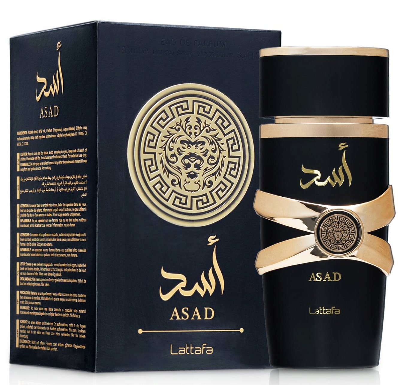 Lattafa Asad Eau De Parfum Parfémovaná voda pro muže 100 ml