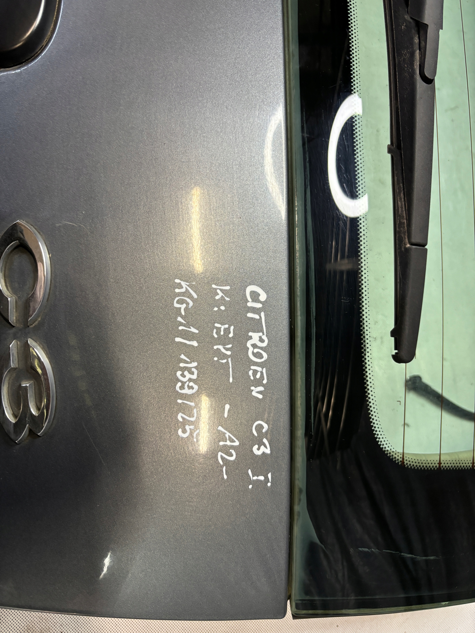 trunk door boot Citroen C3 and 1 k: EYT