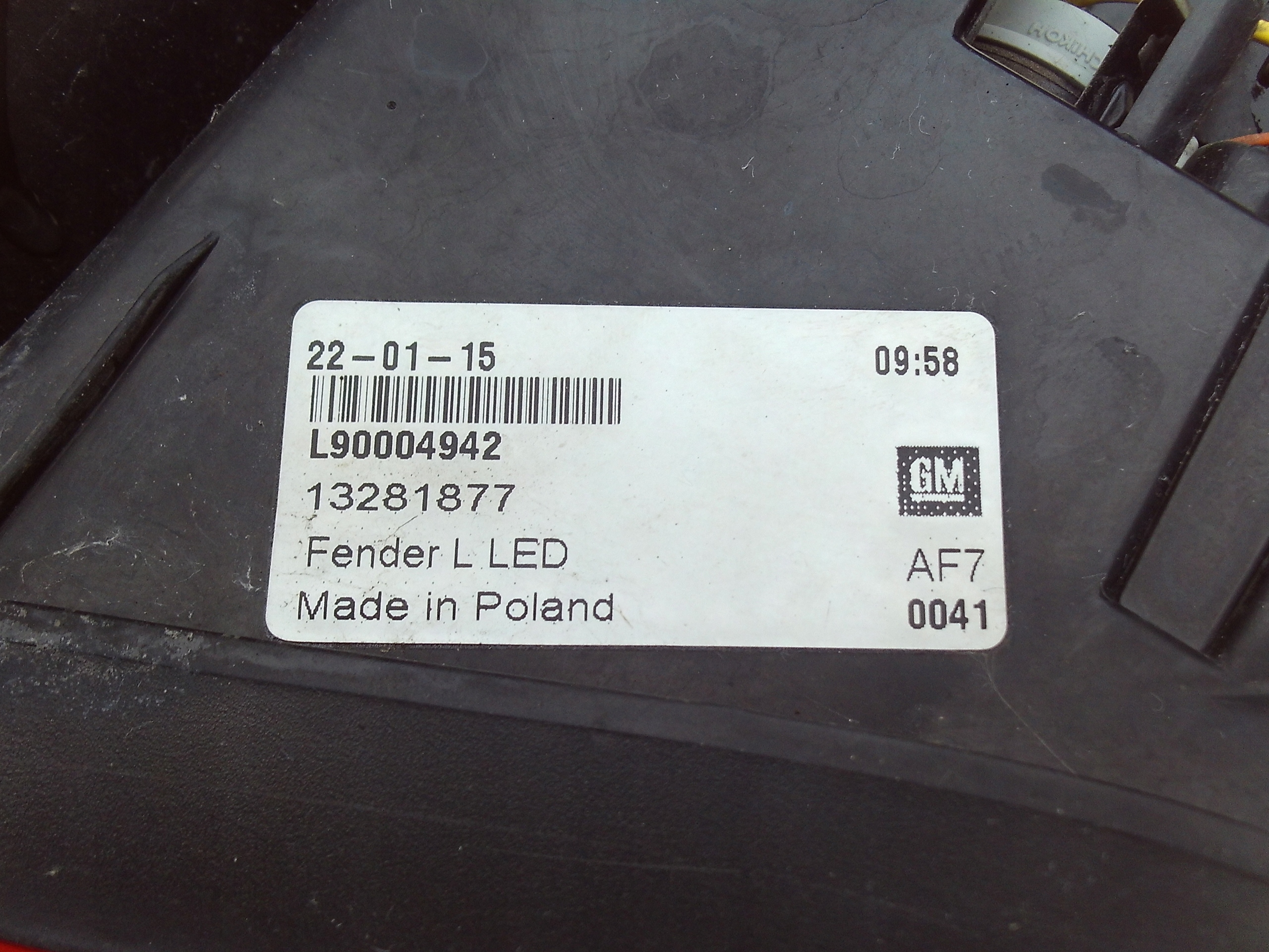 Opel Astra Rückleuchte Rearlamp - Thumbnail 4