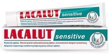 

Lacalut Sensitive Pasta do zębów 75 ml