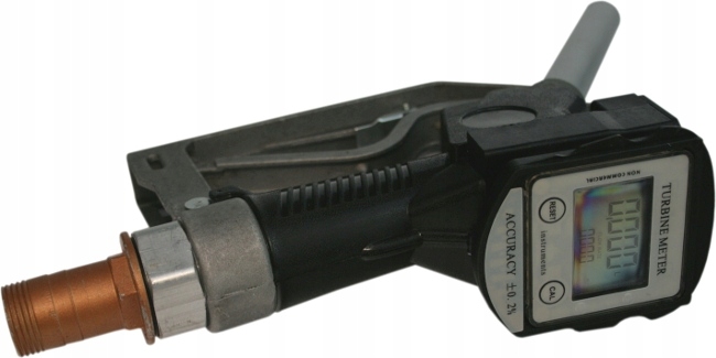 PISTOLET DO TANKOWANIA PALIW Z LICZNIKIEM LCD CPN Brand Geko